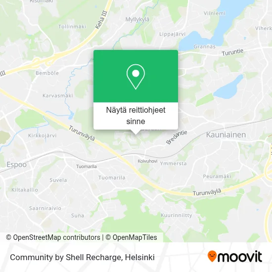 Community by Shell Recharge kartta