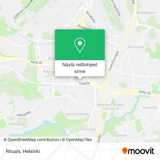Rituals kartta