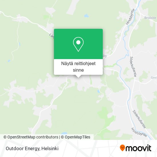 Outdoor Energy kartta