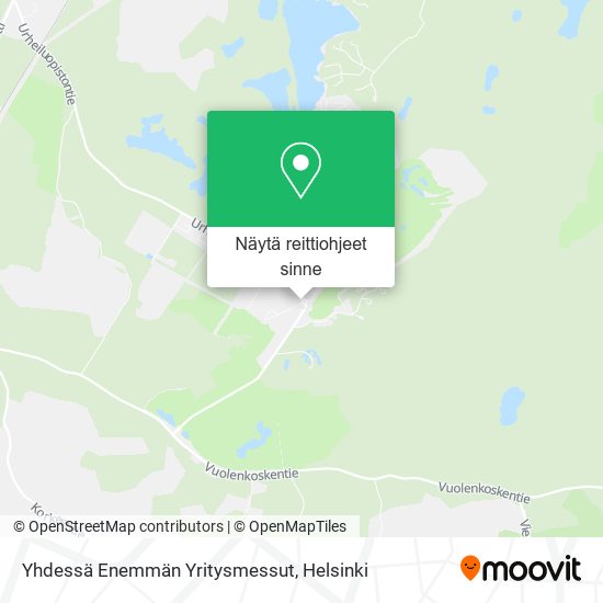 Yhdessä Enemmän Yritysmessut kartta