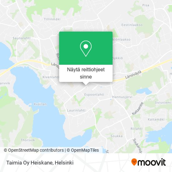 Taimia Oy Heiskane kartta