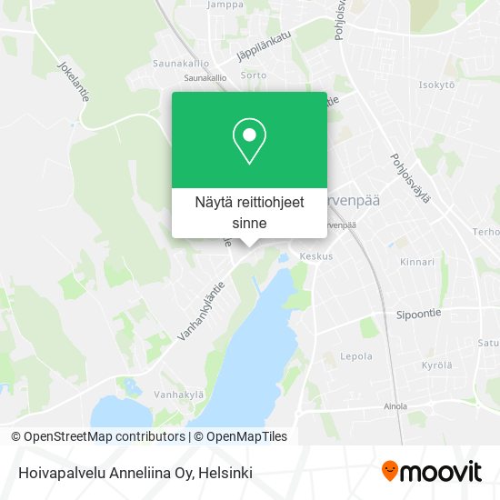 Hoivapalvelu Anneliina Oy kartta