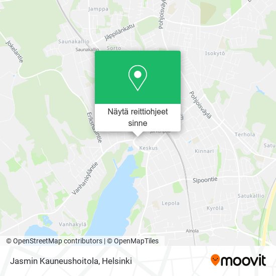 Jasmin Kauneushoitola kartta
