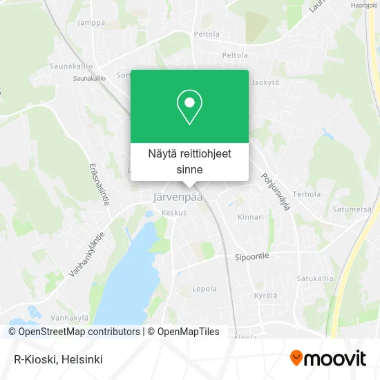 R-Kioski kartta
