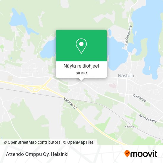 Attendo Omppu Oy kartta