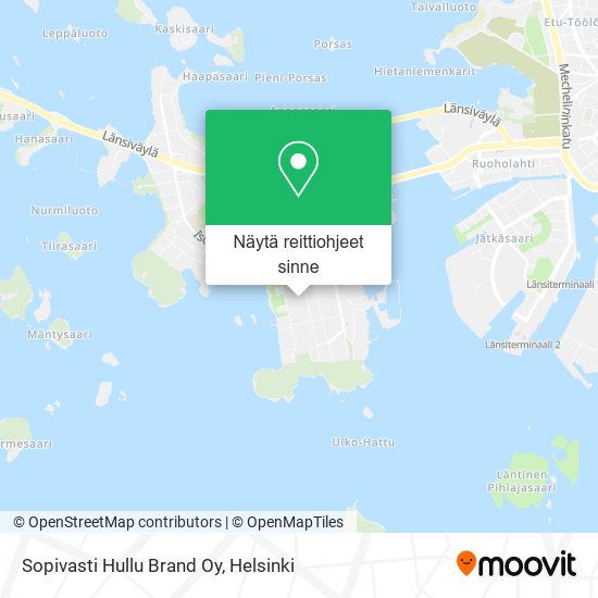 Sopivasti Hullu Brand Oy kartta