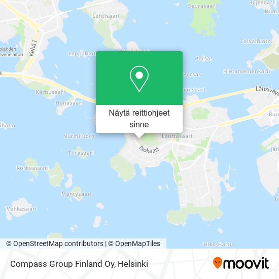 Compass Group Finland Oy kartta
