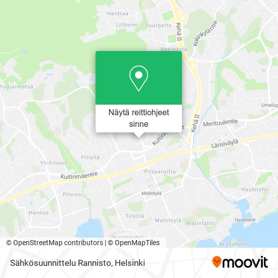 Sähkösuunnittelu Rannisto kartta