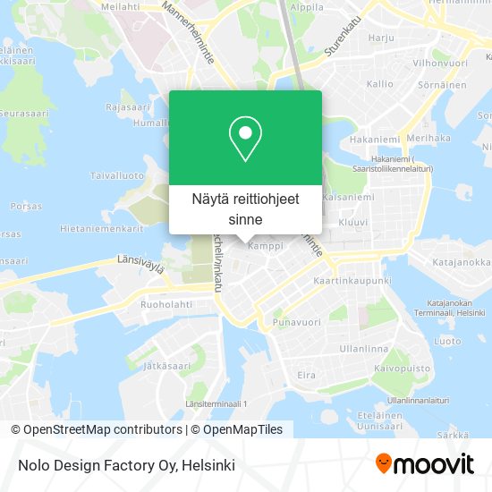 Nolo Design Factory Oy kartta