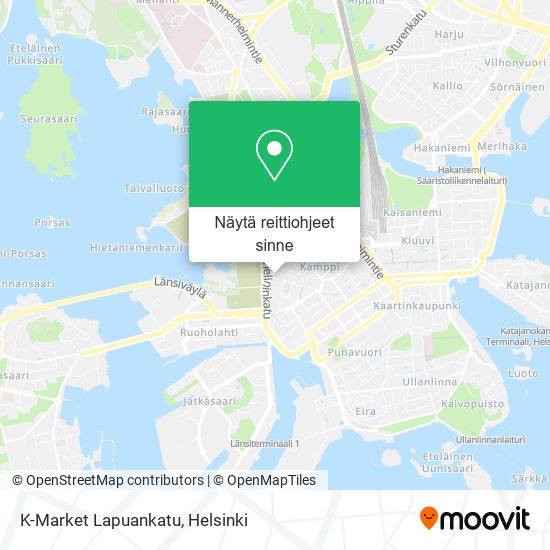 K-Market Lapuankatu kartta