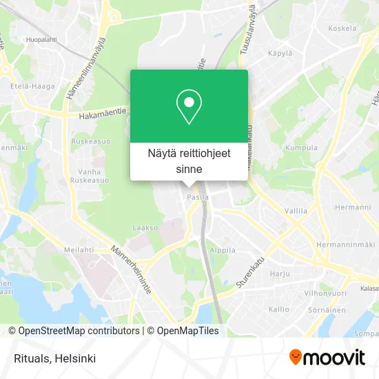 Rituals kartta