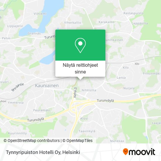 Tynnyripuiston Hotelli Oy kartta