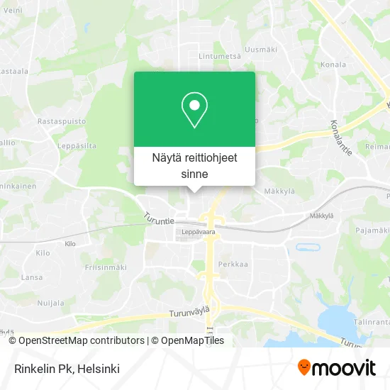 Rinkelin Pk kartta