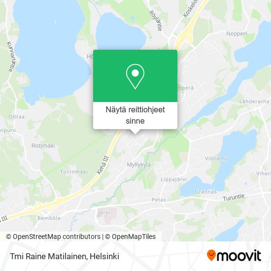 Tmi Raine Matilainen kartta