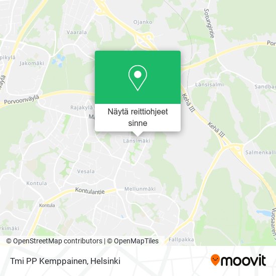 Tmi PP Kemppainen kartta