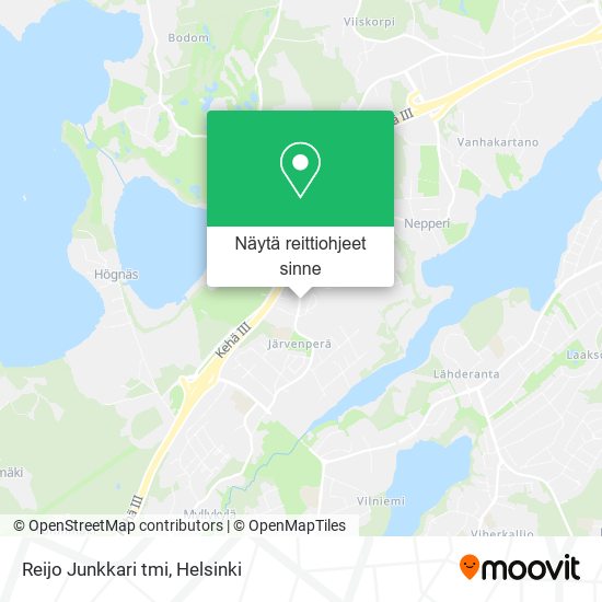 Reijo Junkkari tmi kartta