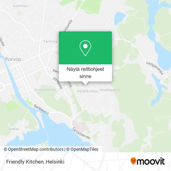 Friendly Kitchen kartta