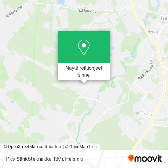 Pks-Sähkötekniikka T:Mi kartta