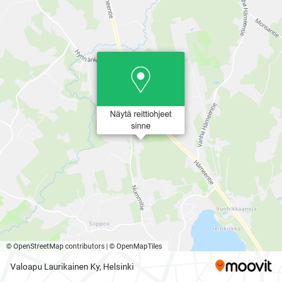 Valoapu Laurikainen Ky kartta