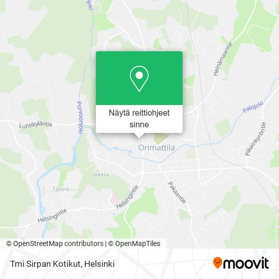 Tmi Sirpan Kotikut kartta