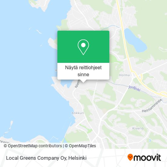 Local Greens Company Oy kartta