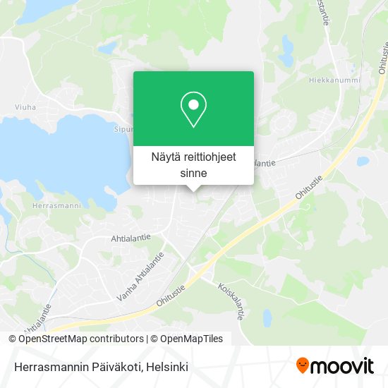 Herrasmannin Päiväkoti kartta
