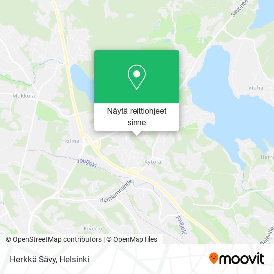 Herkkä Sävy kartta