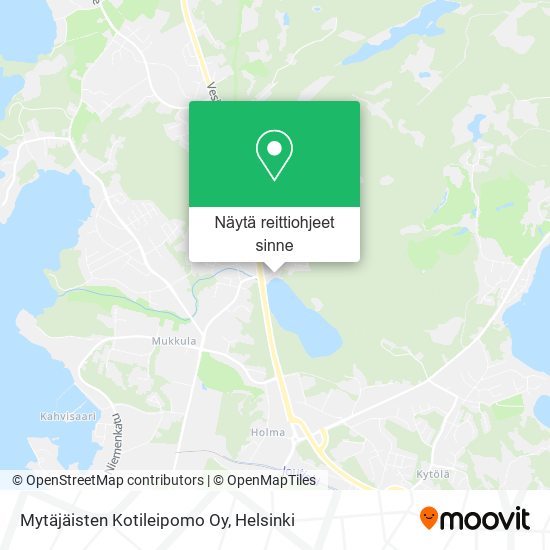 Mytäjäisten Kotileipomo Oy kartta