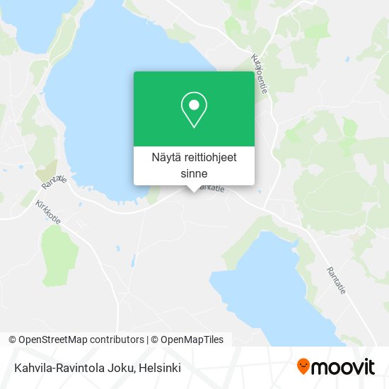Kahvila-Ravintola Joku kartta
