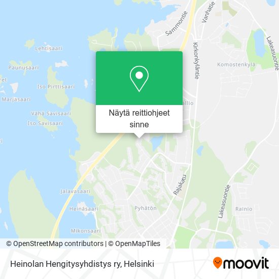 Heinolan Hengitysyhdistys ry kartta