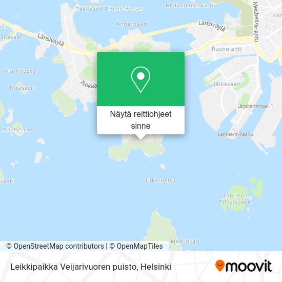 Leikkipaikka Veijarivuoren puisto kartta
