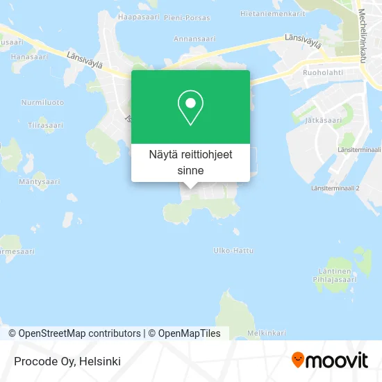 Procode Oy kartta
