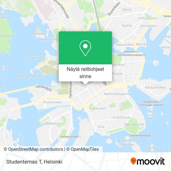 Studenternas T kartta