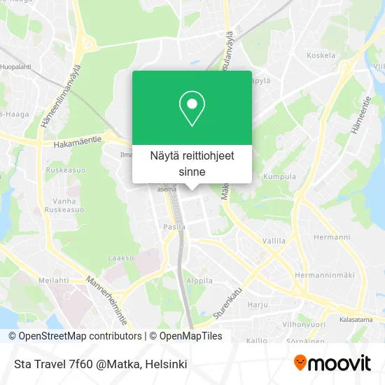 Sta Travel 7f60 @Matka kartta
