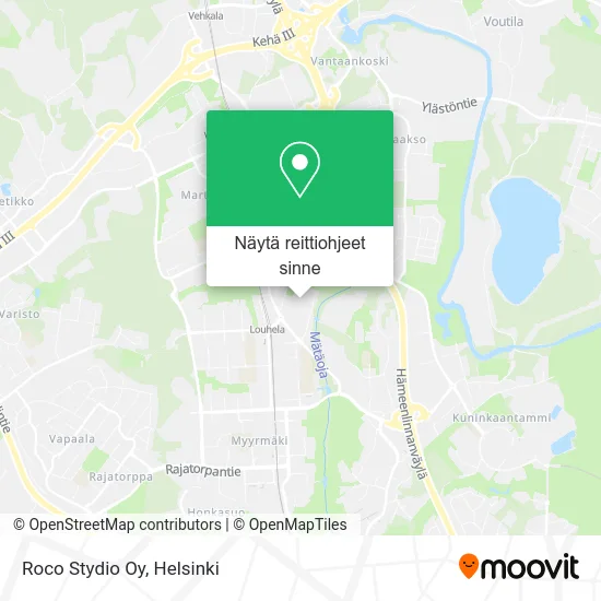 Roco Stydio Oy kartta