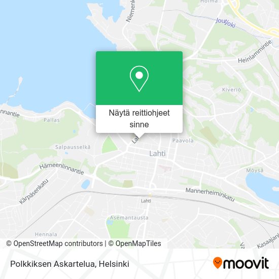 Polkkiksen Askartelua kartta