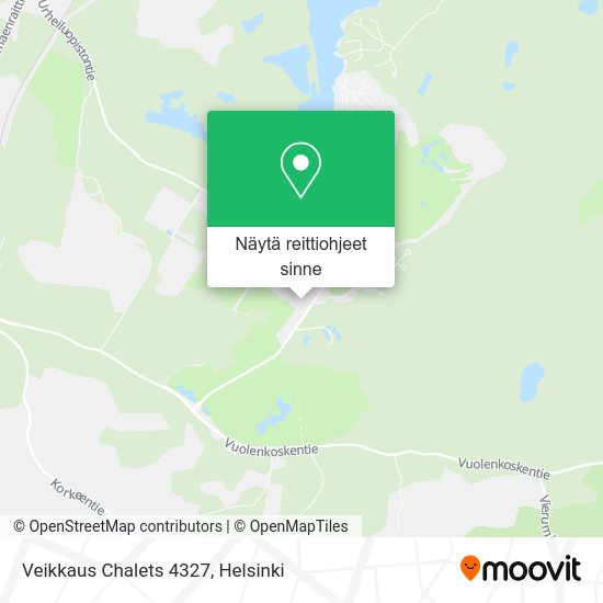 Veikkaus Chalets 4327 kartta
