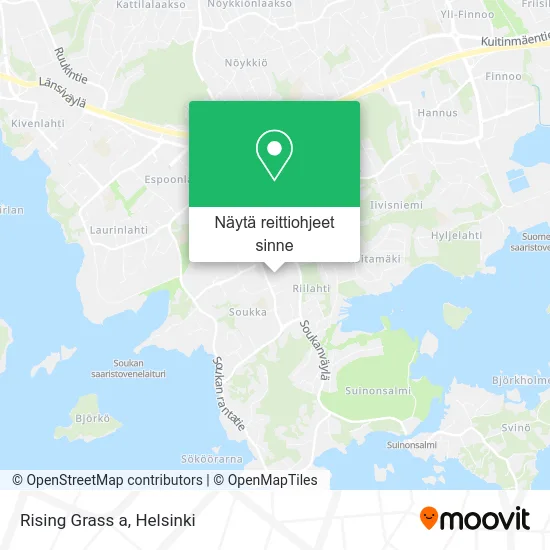 Rising Grass a kartta