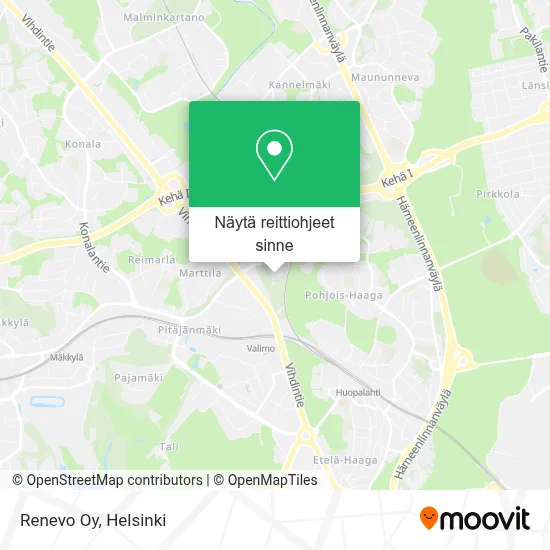 Renevo Oy kartta