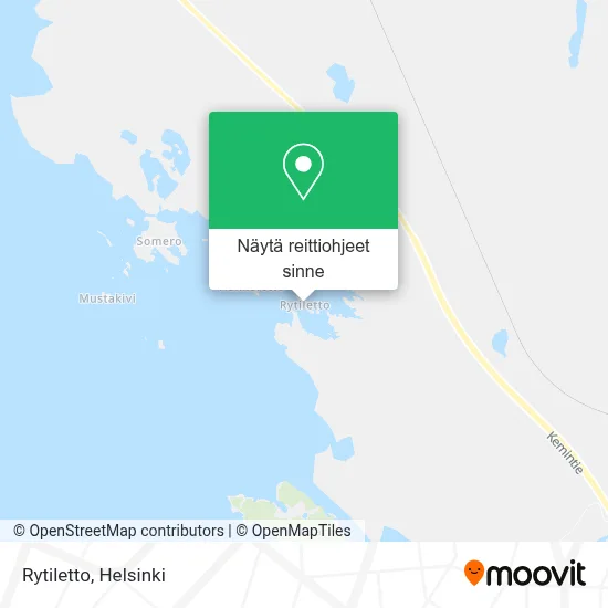 Rytiletto kartta