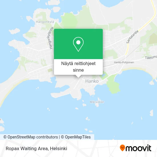 Ropax Waiting Area kartta