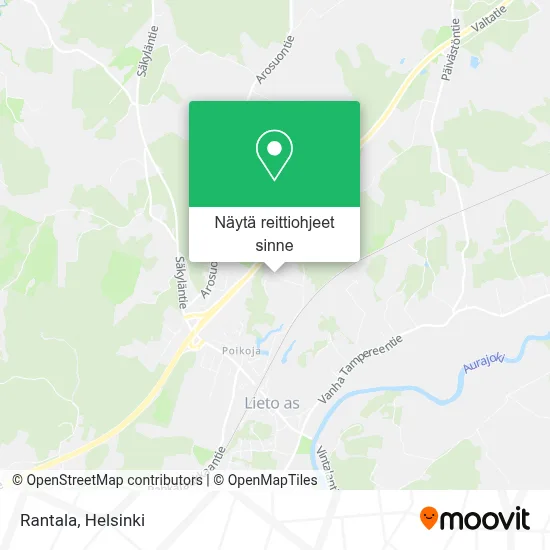 Rantala kartta