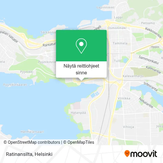 Ratinansilta kartta