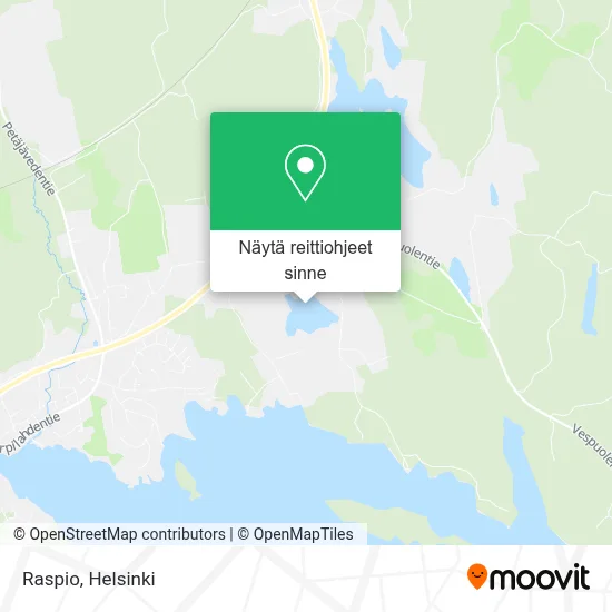 Raspio kartta
