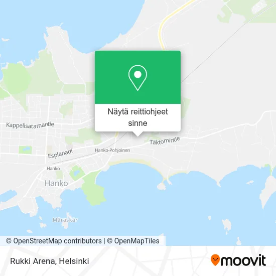 Rukki Arena kartta