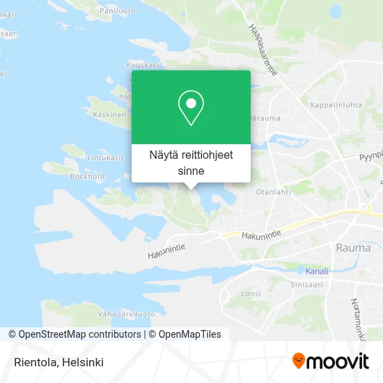 Rientola kartta