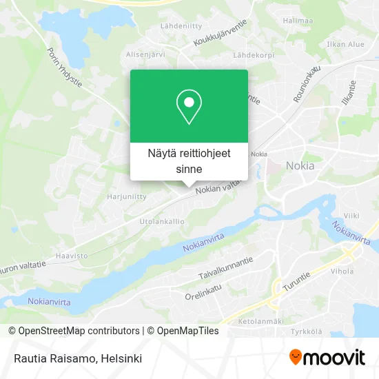 Rautia Raisamo kartta