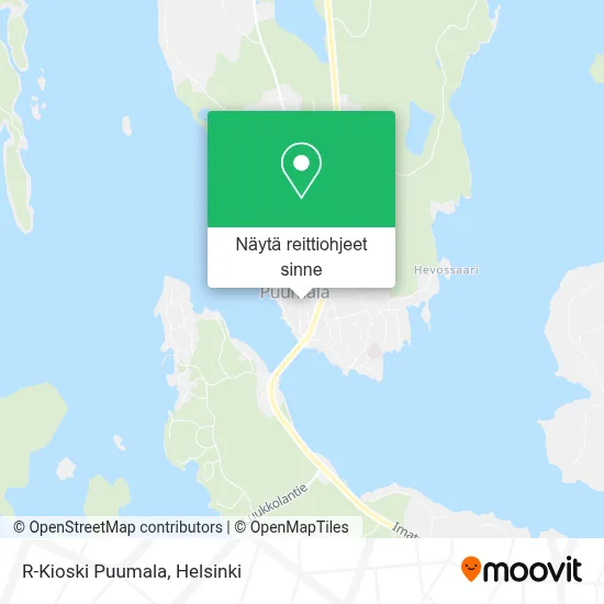 R-Kioski Puumala kartta