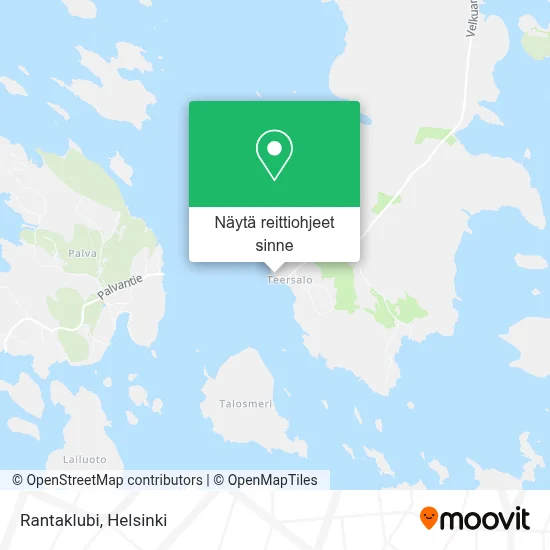 Rantaklubi kartta