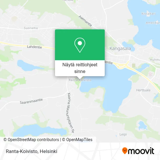 Ranta-Koivisto kartta